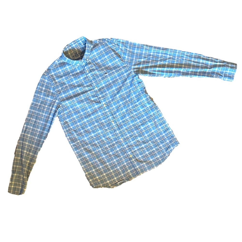 Vineyard Vines Blue Plaid Shirt ☀️
